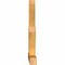 Ekena Millwork Saratoga Rough Sawn Timber Gable Bracket, Western Red Cedar, 60"W x 40"H x 4"D x 4"F, 16/12 Pitch GBW060X40X0404SAR00RWR - alternate 3